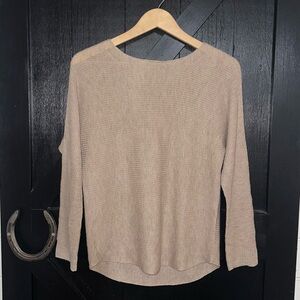 Vince Cashmere Wool Blend Lightweight Slouchy Knit Sweater Size S